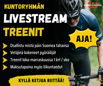 Wattcoach - Meidän sisäpyöräilyharjoituksissamme ei aika käy pitkäksi!