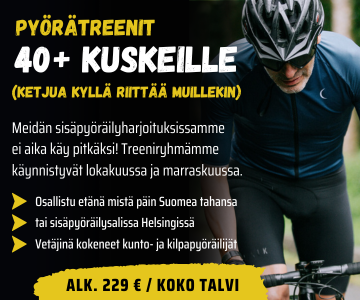 Wattcoach - Pyörätreenit 40+ –kuskeille! (Ketjua kyllä riittää muillekin.)