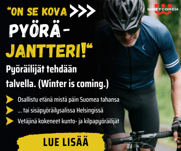 Wattcoach - Meidän sisäpyöräilyharjoituksissamme ei aika käy pitkäksi!
