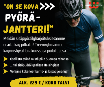 Wattcoach - Meidän sisäpyöräilyharjoituksissamme ei aika käy pitkäksi!